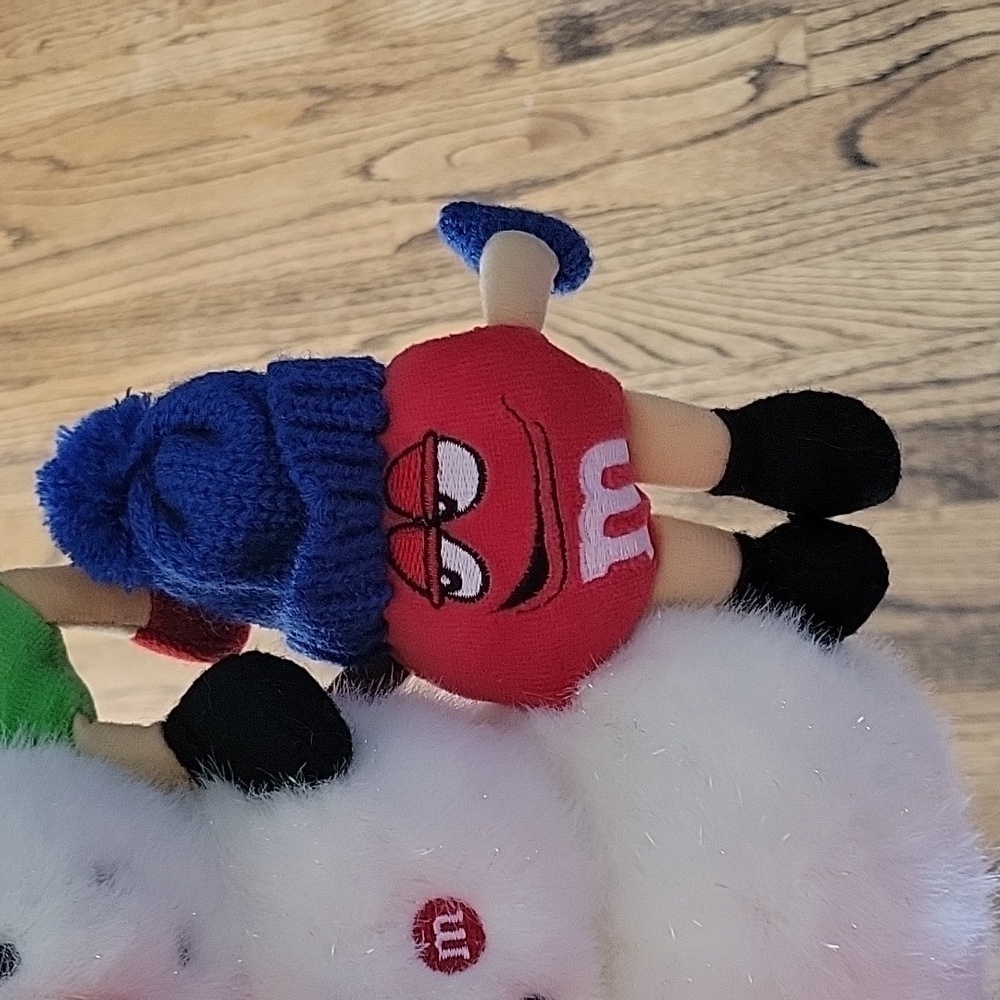Rare Boyds Bears M&M Snowman Exclusive Brodie with Red & Green 10” Plush New - Picture 14 of 16
